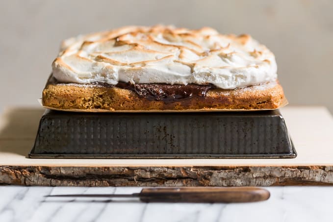Honey-Sweetened S'mores Blondies: Less Sugar, More Flavor